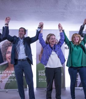 CC-PNC arranca la campaña electoral con el objetivo de convencer al 47% de canarios y canarias indecisos · foto 2