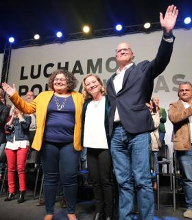 CC-PNC cierra su campaña electoral ante casi 3.000 personas con el objetivo de lograr que la voz de Canarias se siga oyendo en Madrid · foto 3