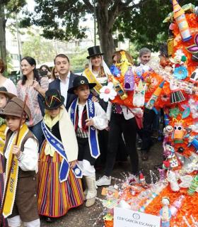 Las cruces y las flores festejan con miles de vecinos el día grande de las fiestas de Santa Cruz de Tenerife · foto 5