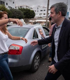 Fernando Clavijo se compromete en Fuerteventura a que los canarios de las ocho islas accedan en igualdad de condiciones a un Estado de Bienestar sólido y eficaz · foto 2