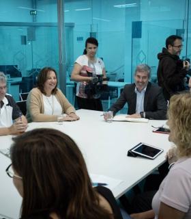 Fernando Clavijo: Hemos cumplido con el 99% de las peticiones que el profesorado nos planteó hace cuatro años · foto 2