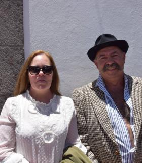 Gáldar  La Fiesta de la Lana en Caideros celebró este jueves su XXV aniversario festejando el Día de Canarias con un homenaje a sus tradiciones más arraigadas, reconociendo la labor de los pastores que siguen practicando la trashumancia y, de forma e · foto 9