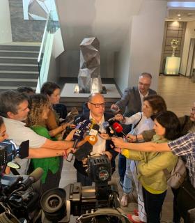 Barragán: El escenario sigue abierto y, por lo tanto, seguimos con las mismas posibilidades de formar gobierno en Canarias que el Psoe · foto 1