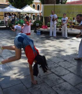 Talleres, música, exhibiciones deportivas realzan la labor de los colectivos y asociaciones de Gáldar en el V Encuentro Juntos Avanzamos · foto 1