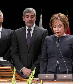 Aguilar apela a la transformación de la ULL y al valor de las personas en su toma de posesión como Rectora · foto 5