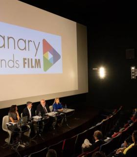 Fernando Clavijo destaca los resultados crecientes de la industria audiovisual internacional y los rodajes de películas y series en localizaciones de Canarias · foto 3