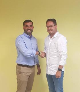 ASG y Nueva Canarias firman el pacto que da la Alcaldía de Hermigua a Yordan Piñero · foto 1