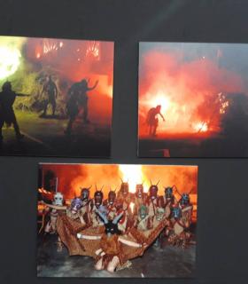 El CSC La Tegala acoge una exposición sobre los 25 años de tradición de los Diablos en Haría · foto 3