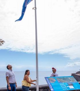 San Sebastián de La Gomera iza sus dos banderas azules · foto 2