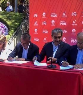 ASG sella un pacto de Gobierno progresista que traerá la estabilidad a Canarias · foto 1