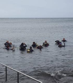 Telde limpia los fondos marinos y la playa en Taliarte · foto 3