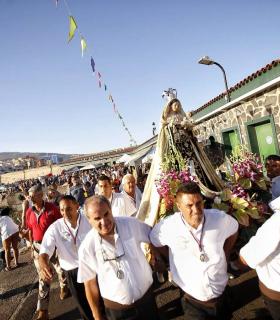 Candelaria: La Virgen del Carmen recorre la costa del municipio · foto 2