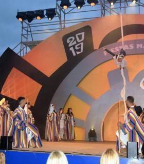 Alejandra del Pino Martín y Matías Tartarini, Guayarmina y Bentejuí de las Fiestas de Santiago 2019 · foto 7