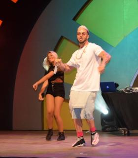 Alejandra del Pino Martín y Matías Tartarini, Guayarmina y Bentejuí de las Fiestas de Santiago 2019 · foto 6