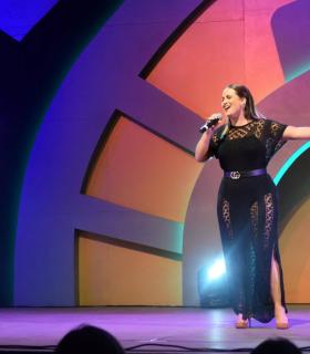 Alejandra del Pino Martín y Matías Tartarini, Guayarmina y Bentejuí de las Fiestas de Santiago 2019 · foto 4