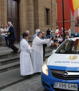 Gáldar: vuelve la bendición de coches por San Cristóbal · foto 1