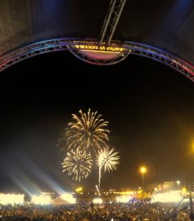 Antigua: La Beach Party 2019 ofreció un maratón de conciertos a unas 8.000 personas este fin de semana. · foto 4