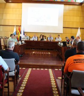 Reunión de seguridad para abordar las fiestas de la Patrona de Canarias · foto 1