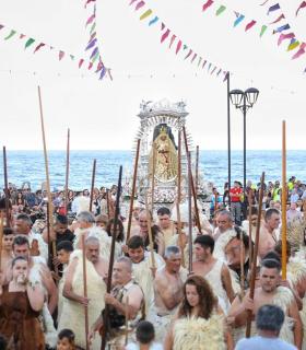 Miles de peregrinos reviven la historia del hallazgo de la Virgen de Candelaria · foto 5