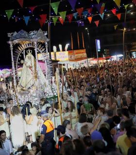 Miles de peregrinos reviven la historia del hallazgo de la Virgen de Candelaria · foto 2