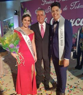 Andrea Herrera Suárez y Jonay García Suárez, reina y mister La Aldea 2019 · foto 1