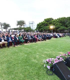 La Gomera alza la mirada hacia Cuba en el Acto Institucional de las Jornadas Colombinas · foto 1