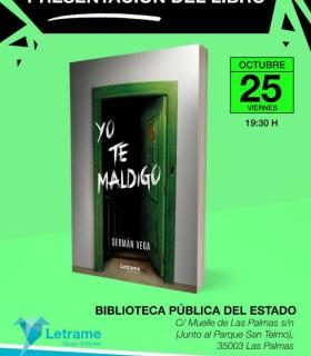 Presentación de la novela Yo te maldigo, de Germán Vega · foto 2