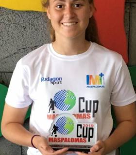 Haría felicita a la joven portera Sara Niz, convocada con la Selección Española Sub16 · foto 1