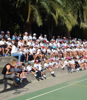 El alcalde de Gáldar da la bienvenida a los más de 4000 estudiantes que han iniciado este año el curso escolar · foto 7