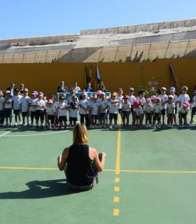 El alcalde de Gáldar da la bienvenida a los más de 4000 estudiantes que han iniciado este año el curso escolar · foto 4