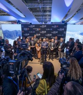 Ángel Víctor Torres anuncia en la inauguración de la XL World Travel Market de Londres que Canarias cerrará 2019 con algo más de 15 millones de turistas · foto 2