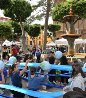 Más de 300 estudiantes de Secundaria realzan en Gáldar el valor de la solidaridad · foto 2