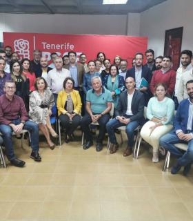 El PSOE de Tenerife muestra su respaldo a los socialistas de Arico · foto 2
