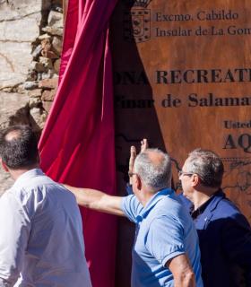 El Cabildo concluye las obras de la GM-3 y pone en funcionamiento la zona recreativa del Pinar de Salamanca · foto 2