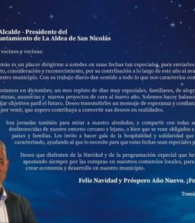 La Aldea de San Nicolás: una veintena de actos para celebrar la Navidad · foto 3