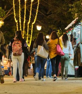 El tradicional mercadillo artesano de Navidad de Santa Cruz de Tenerife abre sus puertas en la Alameda del Duque Santa Elena · foto 3