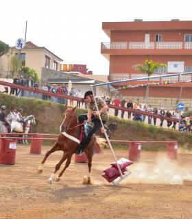 Carrera de sortija a caballo en Tacoronte 2019 · foto 1