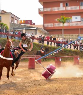 Carrera de sortija a caballo en Tacoronte 2019 · foto 2