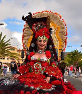 Coso apoteosis del Carnaval Internacional de Los Cristianos 2019 · foto 123