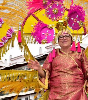 Coso apoteosis del Carnaval Internacional de Los Cristianos 2019 · foto 124