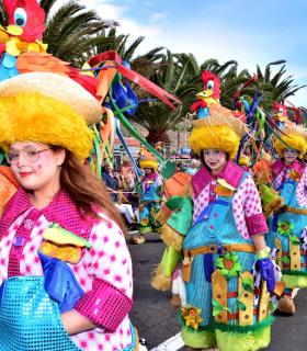Coso apoteosis del Carnaval Internacional de Los Cristianos 2019 · foto 49