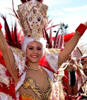 Coso apoteosis del Carnaval Internacional de Los Cristianos 2019 · foto 7
