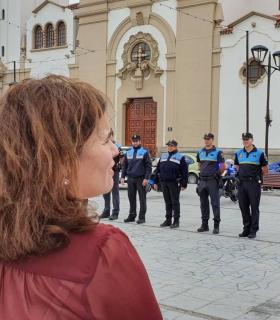 Candelaria: despedida a Gregorio González, en su último día de servicio en la Policía Local · foto 3