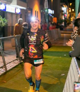 Miguel Heras y Myriam Baez, ganadores del X Trail Nocturno de Tegueste · foto 1