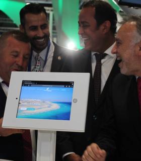 El Municipio de Antigua se promociona en Renfe y Air Europa · foto 2