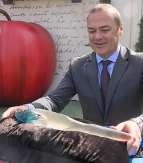 El cetro de la Reina del Carnaval de Las Palmas de Gran Canaria será, por primera vez en la historia, una pieza realizada en vidrio reciclado por Ecovidrio · foto 1