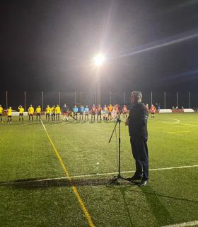 La UD Tasarte estrena himno ante su afición · foto 2