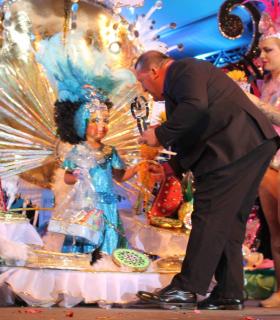 María Peña Santana, Reina Infantil del Carnaval de Antigua 2020 · foto 3