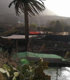 Telde se suma al dispositivo que lucha contra el incendio de Tasarte · foto 6