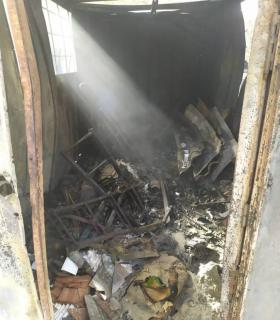 Telde se suma al dispositivo que lucha contra el incendio de Tasarte · foto 2